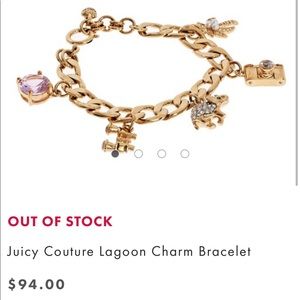 Juicy Couture Vintage Lagoon Charm Bracelet
